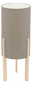 Eglo 97893 - Lampă de masă CAMPODINO, 1x E27/60W/230V, înălțime 400 mm, taupe