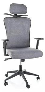 Scaun de birou Q-080 M, gri, 67x50x115/125 cm