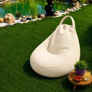 Fotoliu Bean Bag interior-exterior Crem