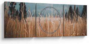 Tablou - detaliu spațiului de luncă (cu ceas) (90x30 cm)