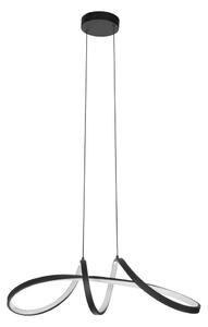 Lustră LED RGBW dimabilă pe cablu Eglo 901159 CALAROSSA-Z LED/22W/230V negru