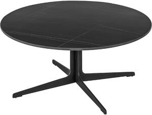 Stolkom Masuta de cafea Lena neagra 80/35 cm