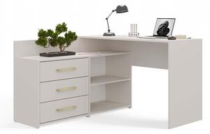 Masă PC de colț Debio 1 (cashmir). 1132467