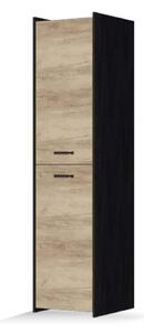 Dulap de haine Moledo (Stejar counter gri + stejar canterbury). Promo -21%. 1071566
