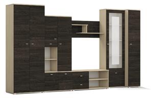 Mobilier cameră de zi Arves (jaseň + stejar canterbury). Promo -15%. 1014008