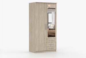 Dulap de haine Svalga 2D (stejar sonoma). Promo -18%. 1014277