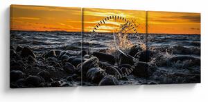 Tablou cu mare (cu ceas) (90x30 cm)