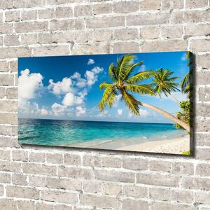 Imprimare tablou canvas plaja Maldive
