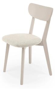 Scaun BUGGI 2, casmir, stofa clasica/lemn, 45x50x81 cm
