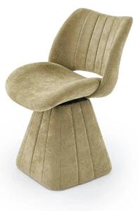 Scaun rotativ K613, stofa clasica verde olive, 53x60x87 cm