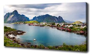 Pictură pe pânză Lofoten din Norvegia