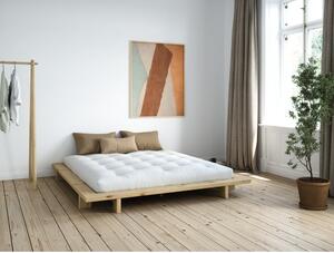 Pat matrimonial din lemn masiv de pin cu somieră 180x200 cm Japan – Karup Design