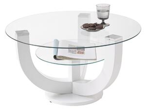 Masuta de cafea Stolkom sticla 80/80/40 cm
