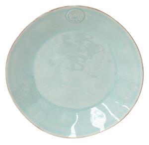 Farfurie din gresie ceramică Costa Nova Blue, ⌀ 27 cm, turcoaz