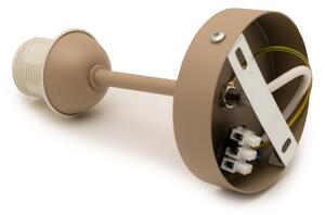 Brilagi - Plafonieră aplicată PARTY 1xE27/60W/230V, diam. 10 cm, bej