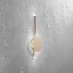 Ondaluce - Aplică LED dimabilă de perete JAMES LED/16W/230V aurie