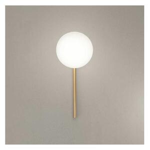 Ondaluce - Aplica de perete JEWEL 1xE14/10W/230V auriu/alb