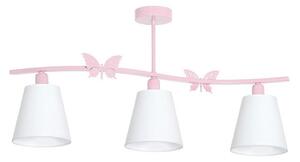 Lampa copii BUTTERFLY 3XE14/60W/230V