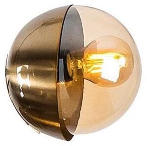 Abajur de rezervă din sticlă KARSOR d. 15 cm bej