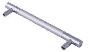 Maner haaus Mobila, Crom/Satin, din Metal, 96 mm