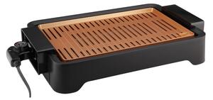 Gratar fara fum Oliver Voltz OV51015L, 1500W, 37x24 cm, Strat antiaderent, Negru/Portocaliu