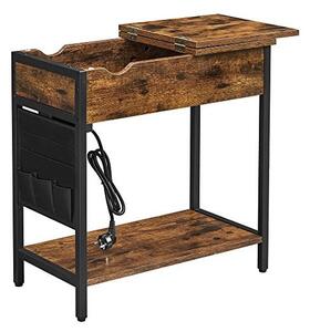 Masuta de Cafea Model Ana, 60x31x60 cm, Maro Rustic