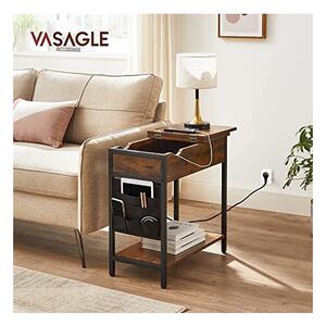 Masuta de Cafea Model Ana, 60x31x60 cm, Maro Rustic