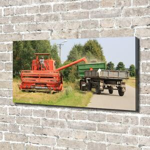 Imprimare tablou canvas combină agricolă