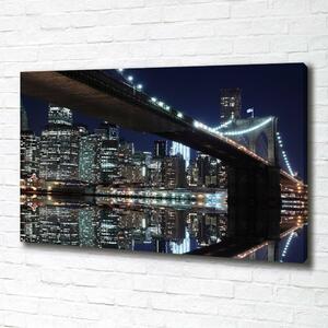 Imprimare tablou canvas Podul Brooklyn