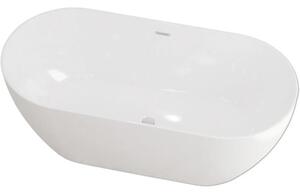 Cadă freestanding ovală Jungborn TWO 80x170x60 cm acril alb