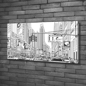 Tablou pe pânză canvas Străzile din New York