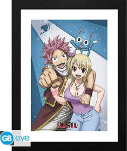 Poster înrămat Fairy Tail - Nutsu & Lucy