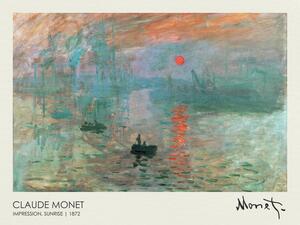 Reproducere Impression, Sunrise (1872), Claude Monet