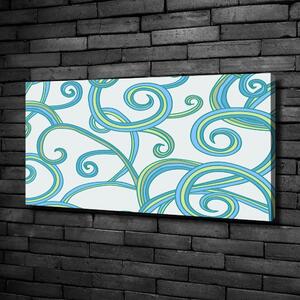 Tablou pe pânză canvas spirale abstracte