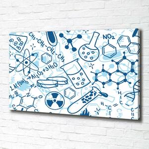 Tablou pe pânză canvas fundal chimie