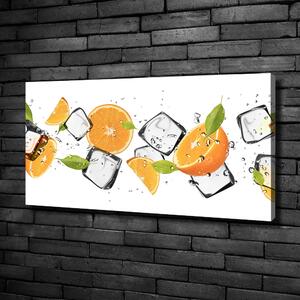 Print pe canvas Portocale cu gheata