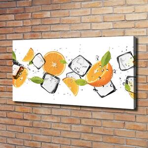Print pe canvas Portocale cu gheata