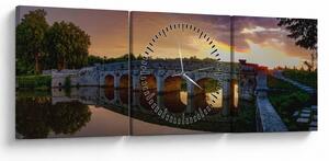 Tablou cu pod (cu ceas) (90x30 cm)