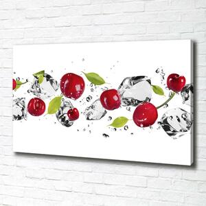 Tablou canvas Cireșele și apă