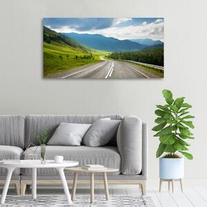 Tablou pe pânză canvas Drumul în munți