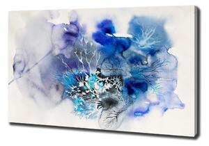 Tablou pe pânză canvas flori abstracte