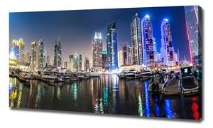 Tablou pe pânză Dubai timp de noapte