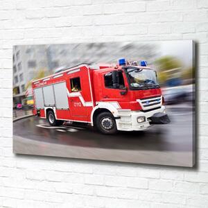 Tablouri tipărite pe pânză Mașină de pompieri
