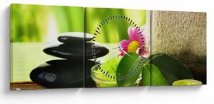 Tablou cu unelte pentru masaj (cu ceas) (90x30 cm)