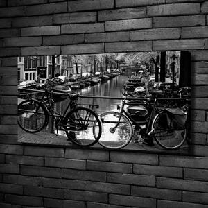 Print pe pânză biciclete Amsterdam