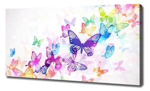 Print pe canvas fluturi colorat