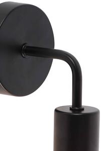 Lampă de perete modernă neagră 15,5 cm - Facilă