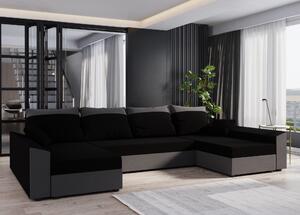 Colțar în formă de U Paragon U (Negru + Gri). 1057382