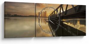 Tablou cu dig (cu ceas) (90x30 cm)