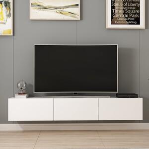 Comoda TV Rigel - White, Alb, 180x30x32 cm